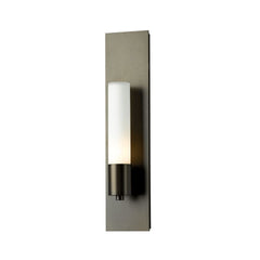 Hubbardton Forge Pillar 1 Light Sconce - Dimmable, Versatile Finish Options, Vermont Craftsmanship