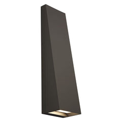 Visual Comfort Pitch 19 Outdoor Wall Sconce by Sean Lavin, ETL Wet-Rated, 702 Lumens, Dimmable, 3 Finishes