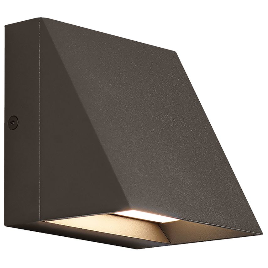 Visual Comfort Pitch 1-Light Outdoor Wall Sconce, Dimmable LED, 823 Lumens, ETL Wet Rated, Versatile Design