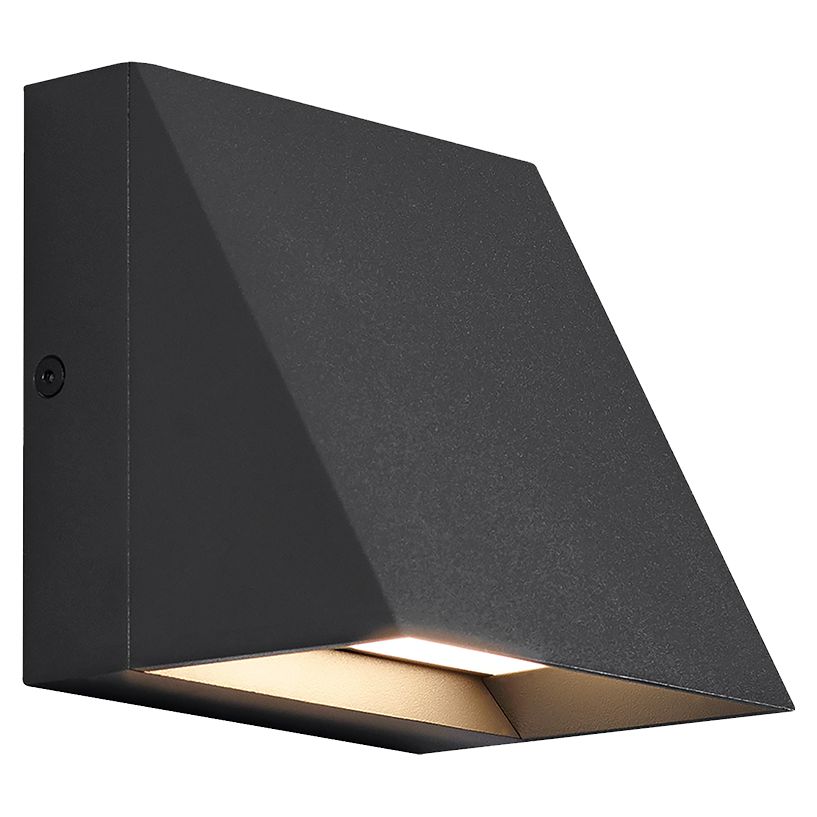 Visual Comfort Pitch 1-Light Outdoor Wall Sconce, Dimmable LED, 823 Lumens, ETL Wet Rated, Versatile Design