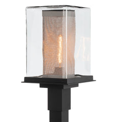 Polaris Outdoor Post Light by Hubbardton Forge - Dimmable, Modern Design, UL Wet Rated, 100W Max