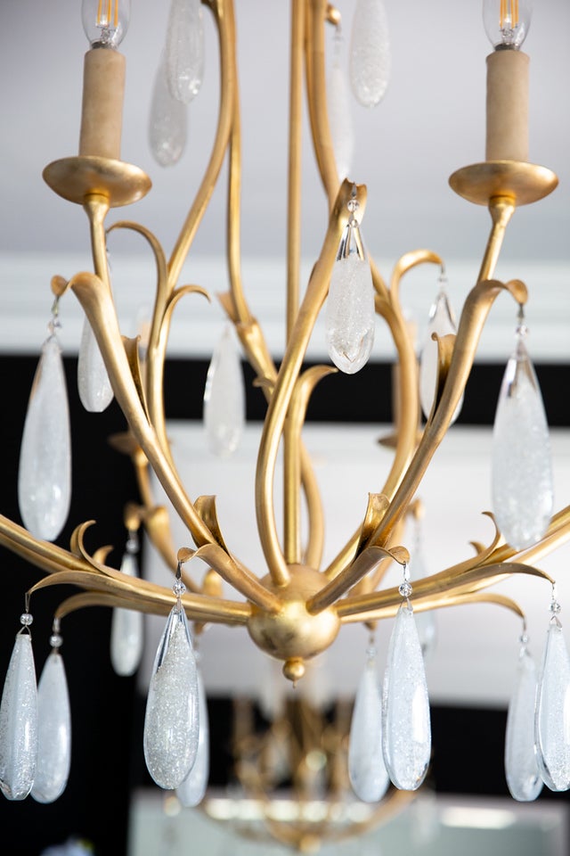 Prosecco Medium Chandelier by Corbett Lighting 293-08-GL