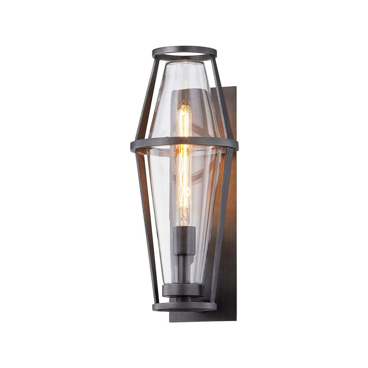 Prospect Medium Outdoor Wall Sconce by Troy Lighting B7612-GRA