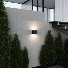 Qube Large Sconce by SONNEMAN - Modern Cube Design, 1500 Lumens, Dimmable, Energy Efficient, Indoor/Outdoor Use