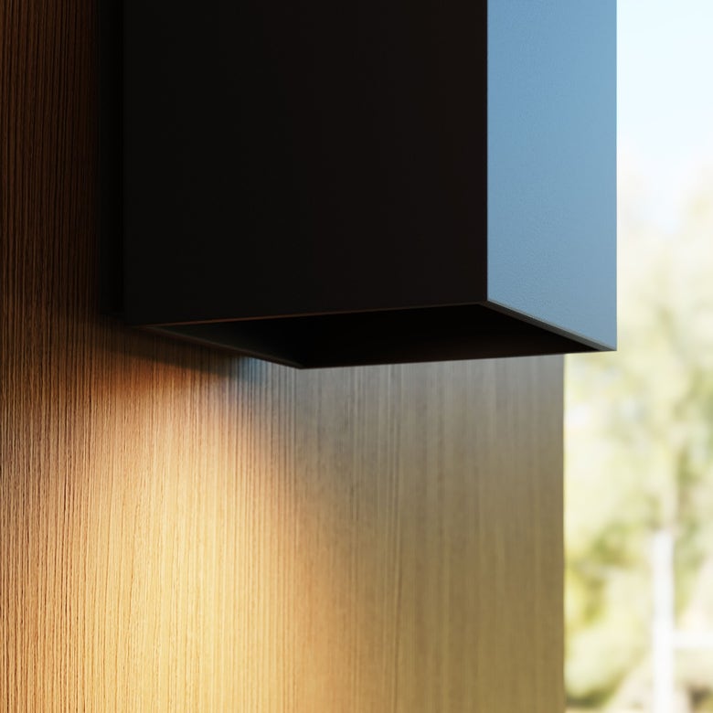 Qube Small Sconce by SONNEMAN - 5W LED, Dimmable, C-ETL-US Wet Rated, Modern Design