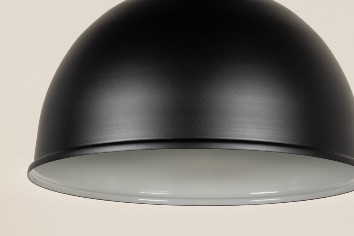 Ventura Pendant by Troy RLM Lighting - 16" Matte Black Outdoor Hanging Light, UL Wet Rated, Dimmable