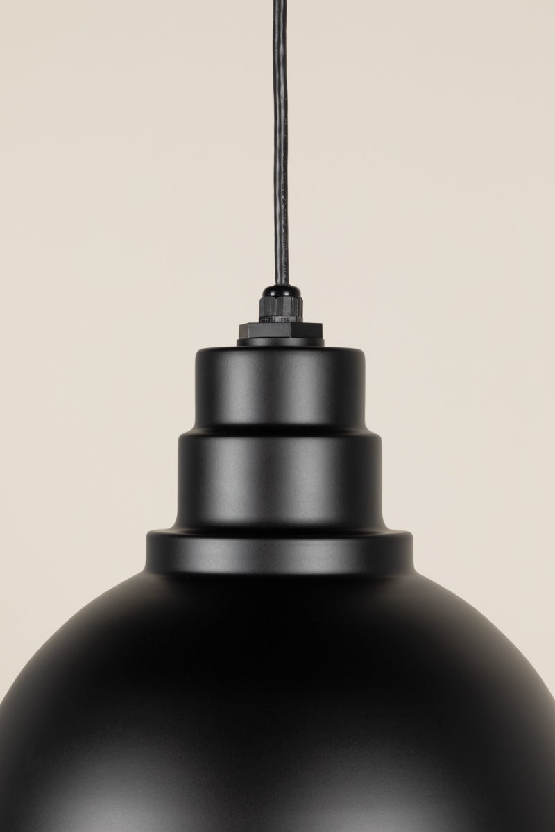 Ventura Pendant by Troy RLM Lighting - 16" Matte Black Outdoor Hanging Light, UL Wet Rated, Dimmable