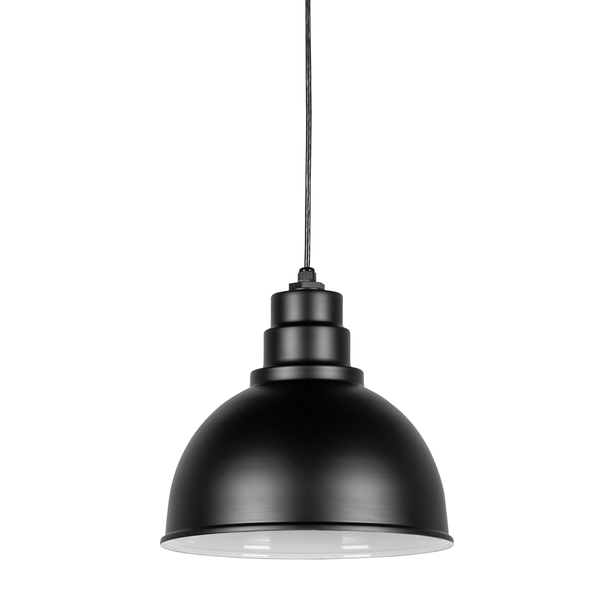 Ventura Pendant by Troy RLM Lighting - 16" Matte Black Outdoor Hanging Light, UL Wet Rated, Dimmable