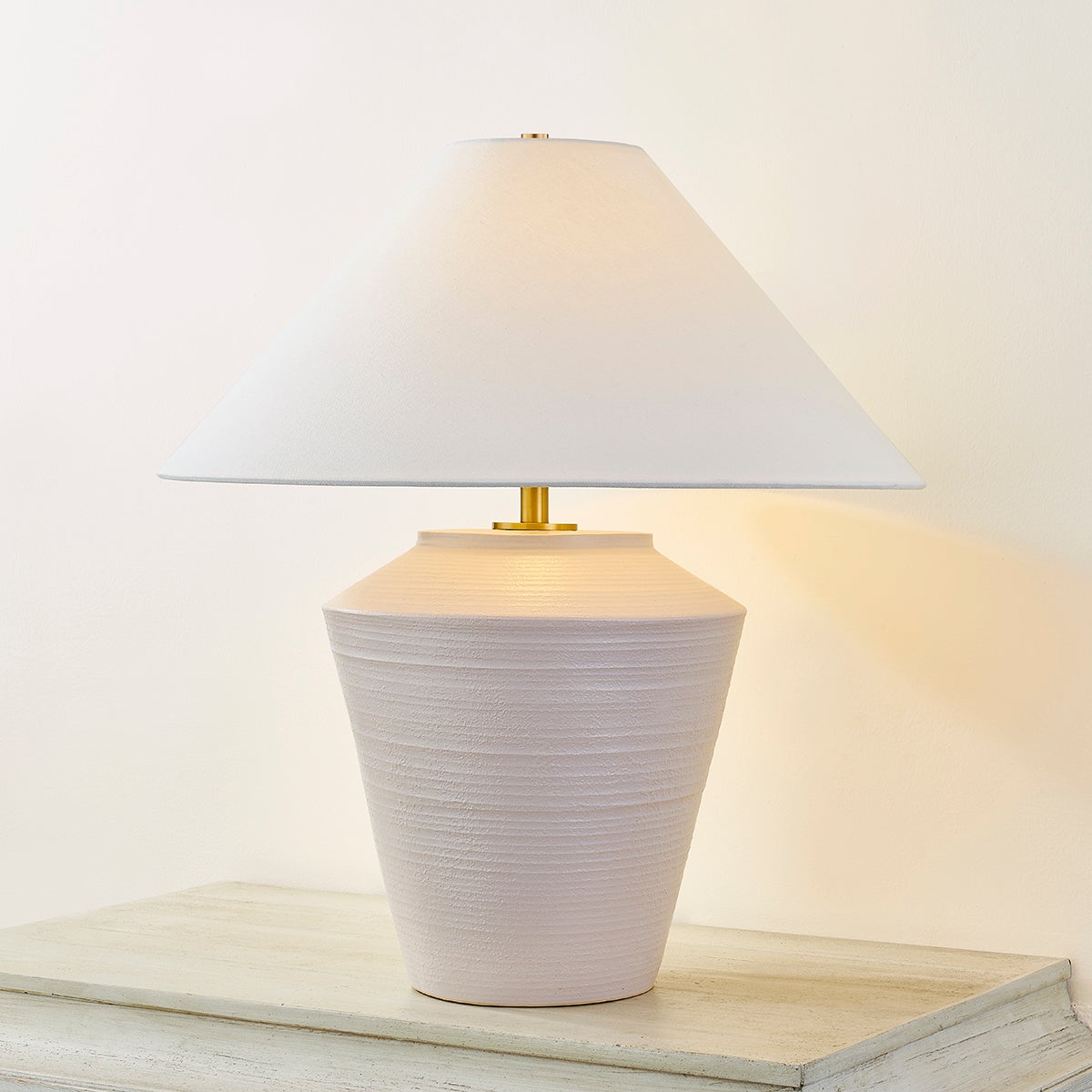 Rachie Table Lamp by Mitzi HL827201-AGB/CWT