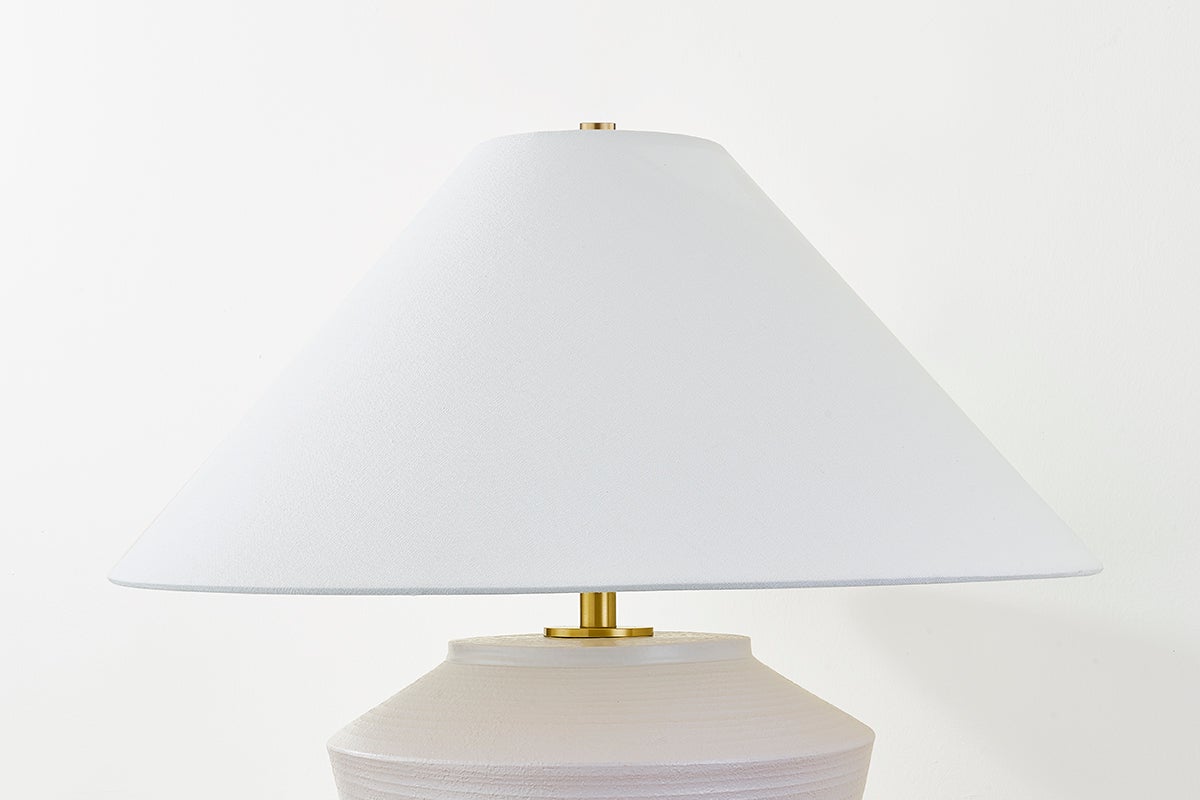 Rachie Table Lamp by Mitzi HL827201-AGB/CWT