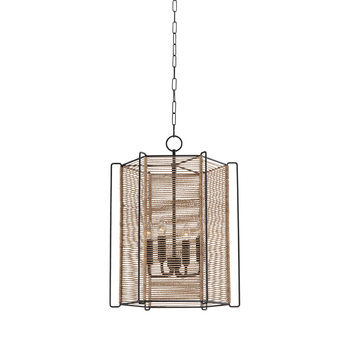 Ramon Medium Lantern by Troy Lighting F9818-TBK