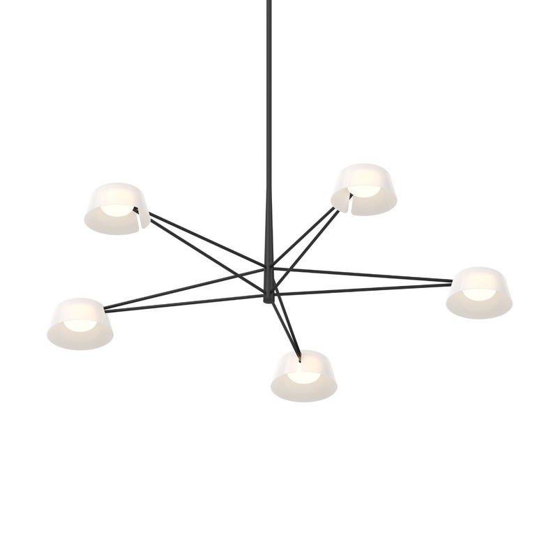 Ray 5-Light Chandelier by SONNEMAN 2035