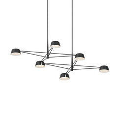 Ray 6-Light Chandelier By SONNEMAN - Dimmable LED, Energy Efficient, Modern Design, 3000K Warm Light