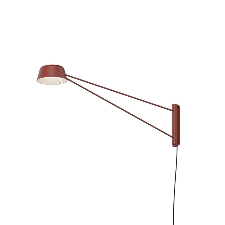 SONNEMAN Ray Long Wall Lamp 1000 Lumen Dimmable LED - Elegant Aluminum Design, Adjustable Extension