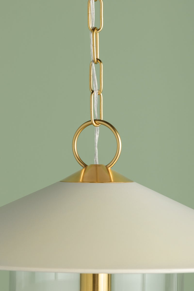 Ressi Small Pendant by Mitzi H926701S-AGB/SCR