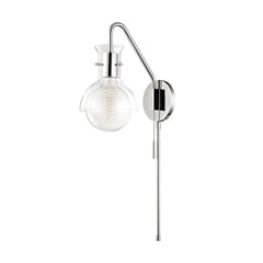 Riley Plug-In Wall Sconce by Mitzi HL111101G