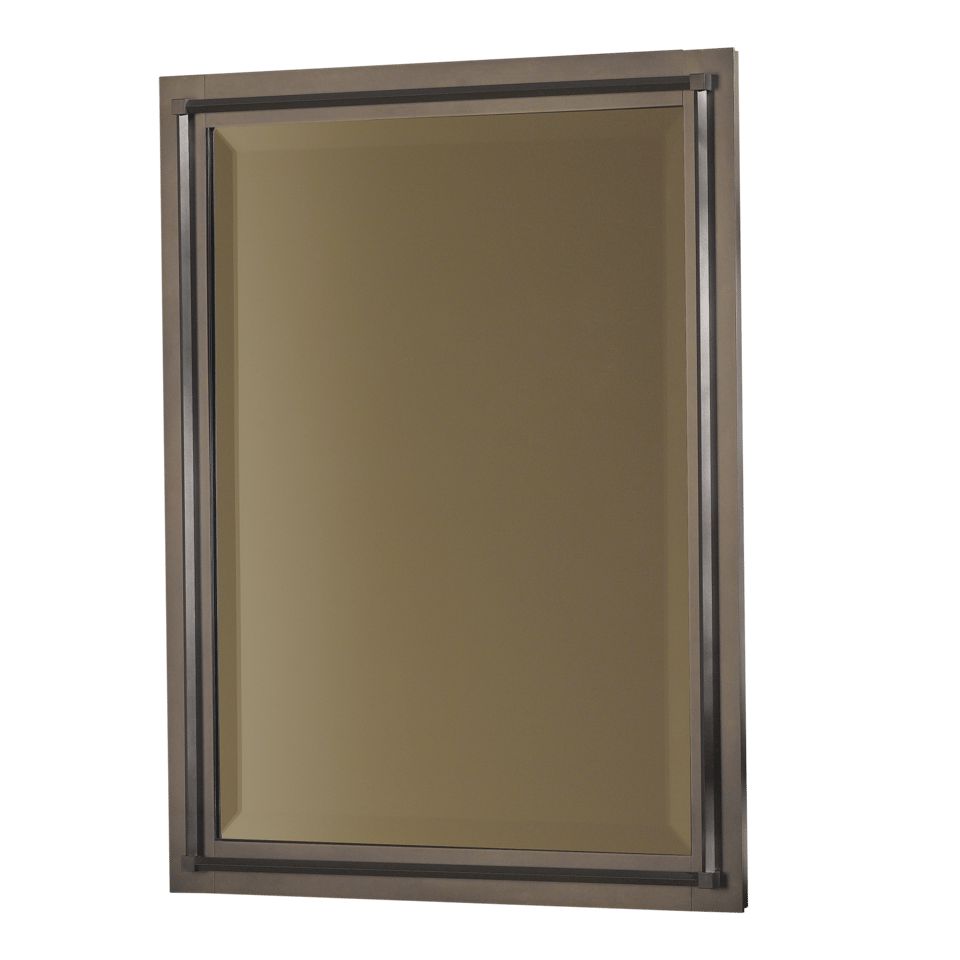 Hubbardton Forge Rook Beveled Mirror – Artisan Handcrafted Design with Versatile Finishes