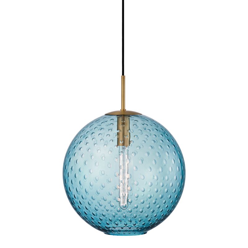 Hudson Valley Lighting Rousseau 2015 Large Pendant Light with Adjustable Height and Dimmable Feature