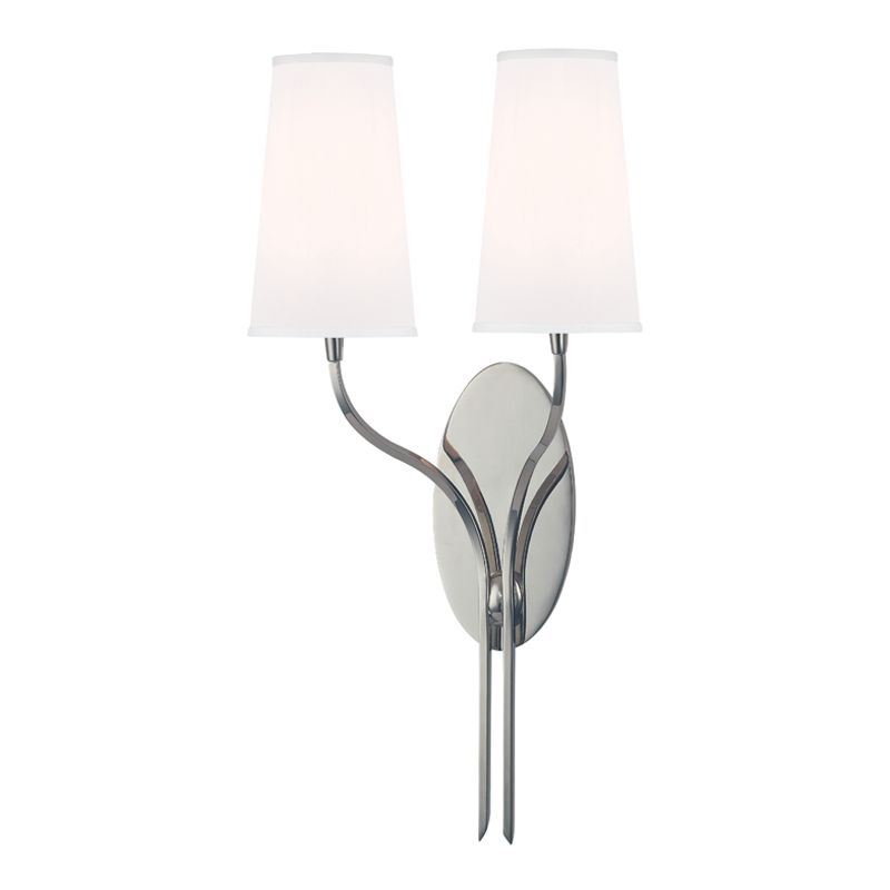 Rutland 2-Light Sconce by Hudson Valley Lighting 3712