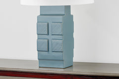 Sarai Table Lamp 29.25"H by Hudson Valley Lighting - Aged Brass & Moonstone Granite Base