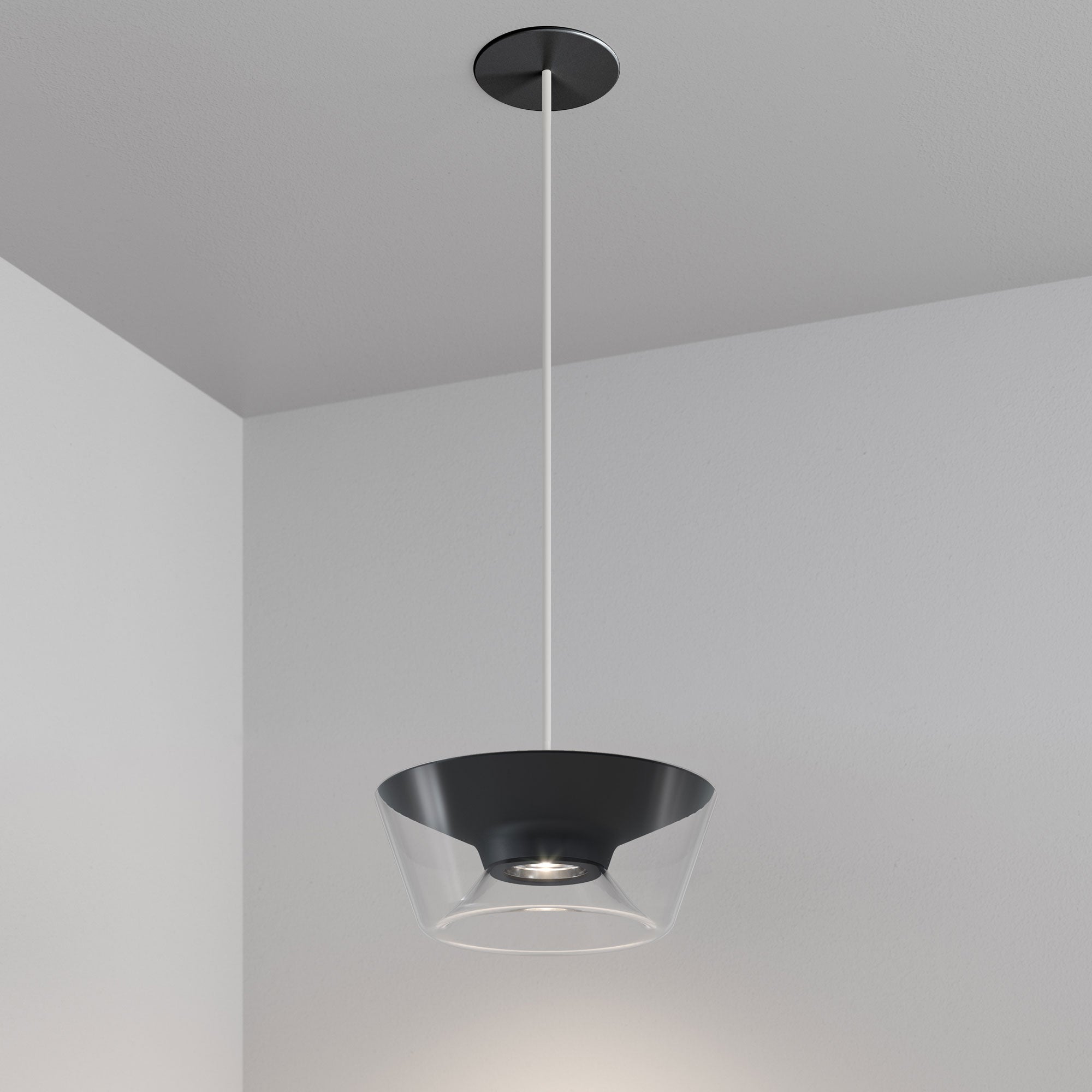 STELLR Recessed Pendant Light by Lucifer Lighting – Dimmable LED, Customizable Finishes, 90 CRI