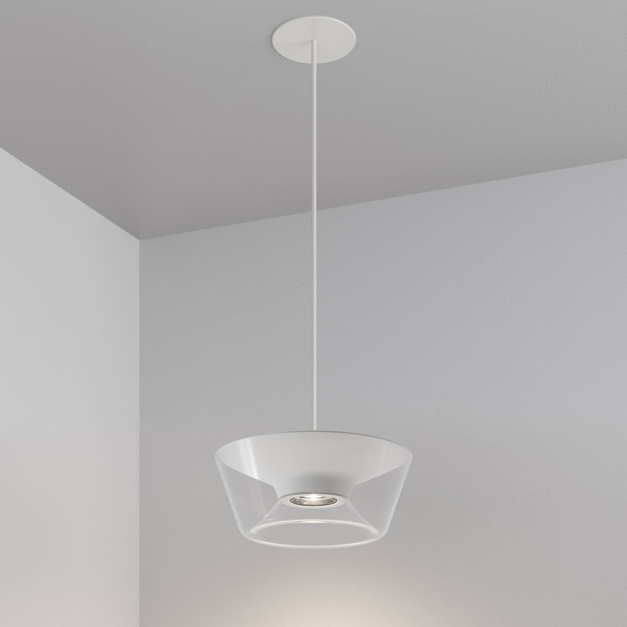 STELLR Recessed Pendant Light by Lucifer Lighting – Dimmable LED, Customizable Finishes, 90 CRI