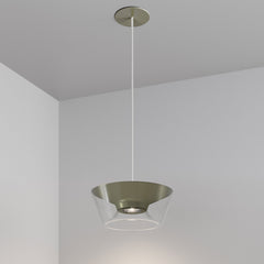 STELLR Recessed Pendant Light by Lucifer Lighting – Dimmable LED, Customizable Finishes, 90 CRI