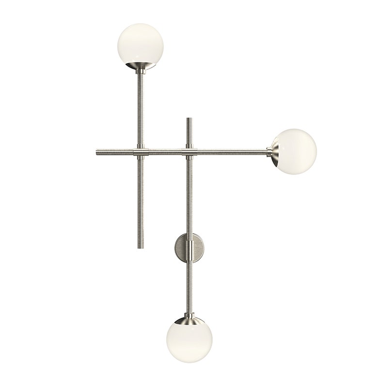 Sabon Triple Sconce by SONNEMAN 2063 - Modern 3-Light Fixture with Dimmable LED and Polished Finish