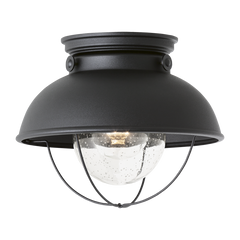 Sebring One Light Outdoor Flush Mount