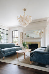 Serenity Large Chandelier by Corbett Lighting 228-44-GL/SS