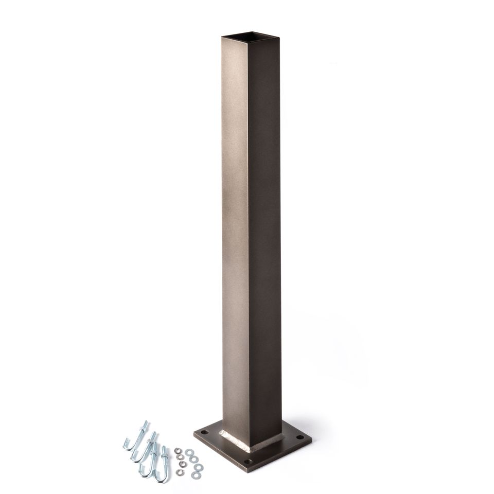 Hubbardton Forge 23-Inch Square Post Outdoor Lighting, Durable Aluminum, Artisan Crafted, Multiple Finishes