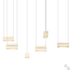 Stacks 6-Light LED Pendant by Hubbardton Forge 401349