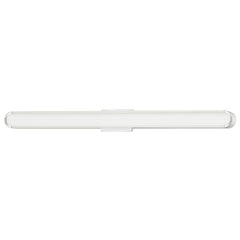 Starkey 2-Light LED Vanity Light by Hudson Valley Lighting with Ribbed Glass and Brass Accents