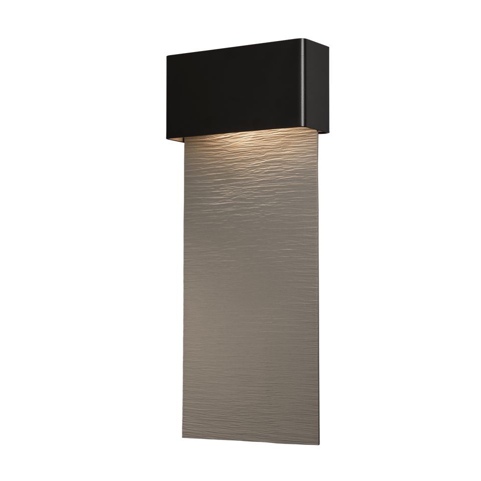 Hubbardton Forge Stratum 1-Light Dark Sky Friendly LED Outdoor Sconce - Energy Efficient & Dimmable