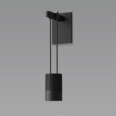 Suspenders Mini Single Sconce with Suspended Cylinder w/Snoot Flood Lens by SONNEMAN SLS0219