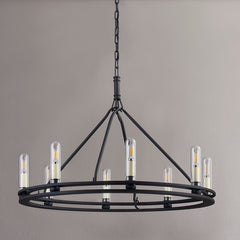 Sutton Outdoor Chandelier by Troy Lighting F6233-TBK