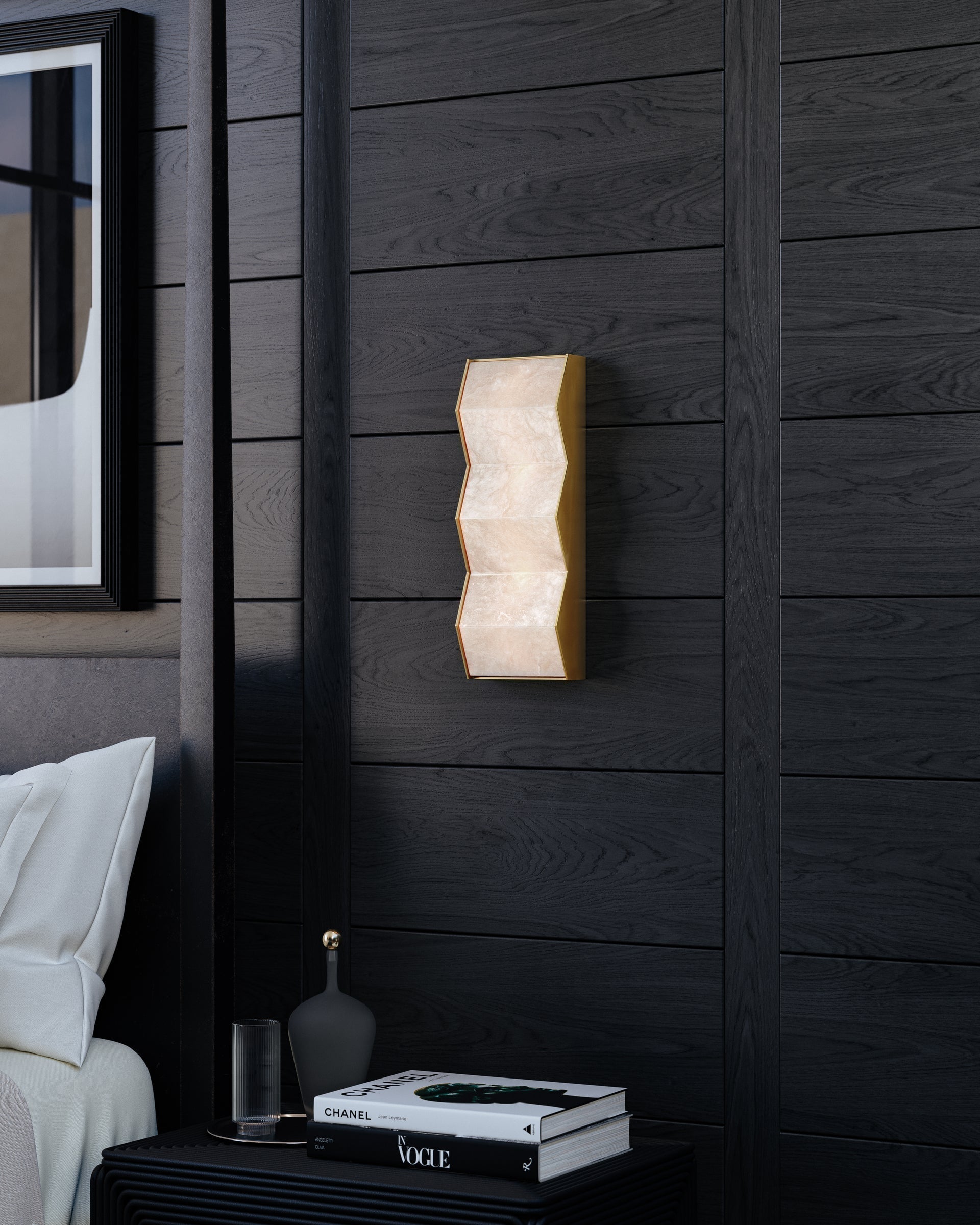 Tanzanite Sconce by Corbett Lighting 379-01-VB