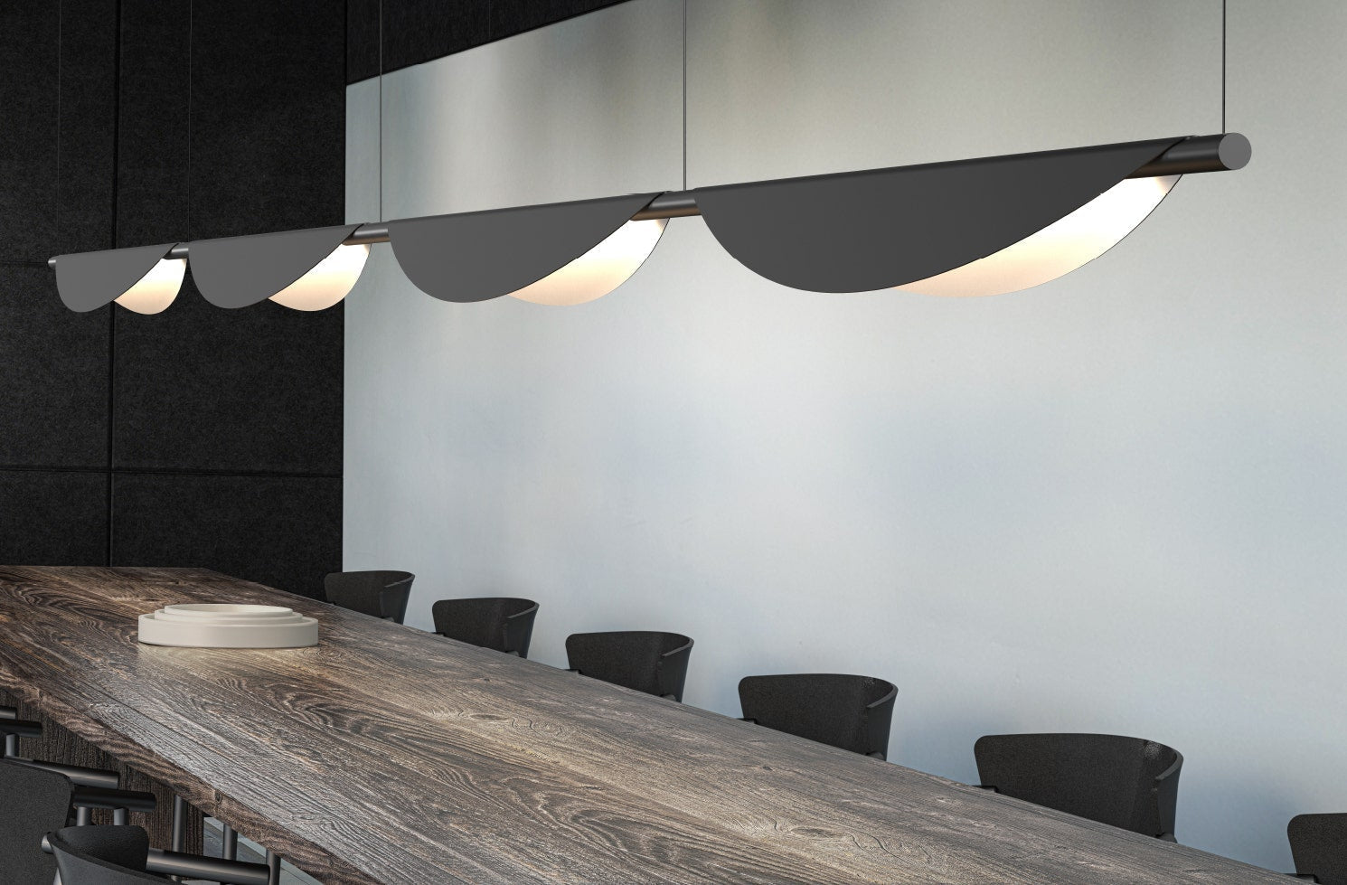 Tela Double LED Pendant by SONNEMAN 3122