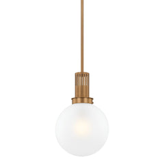 Tobias Pendant Light by Troy Lighting - Dimmable, Adjustable Height, Etched Glass Shade