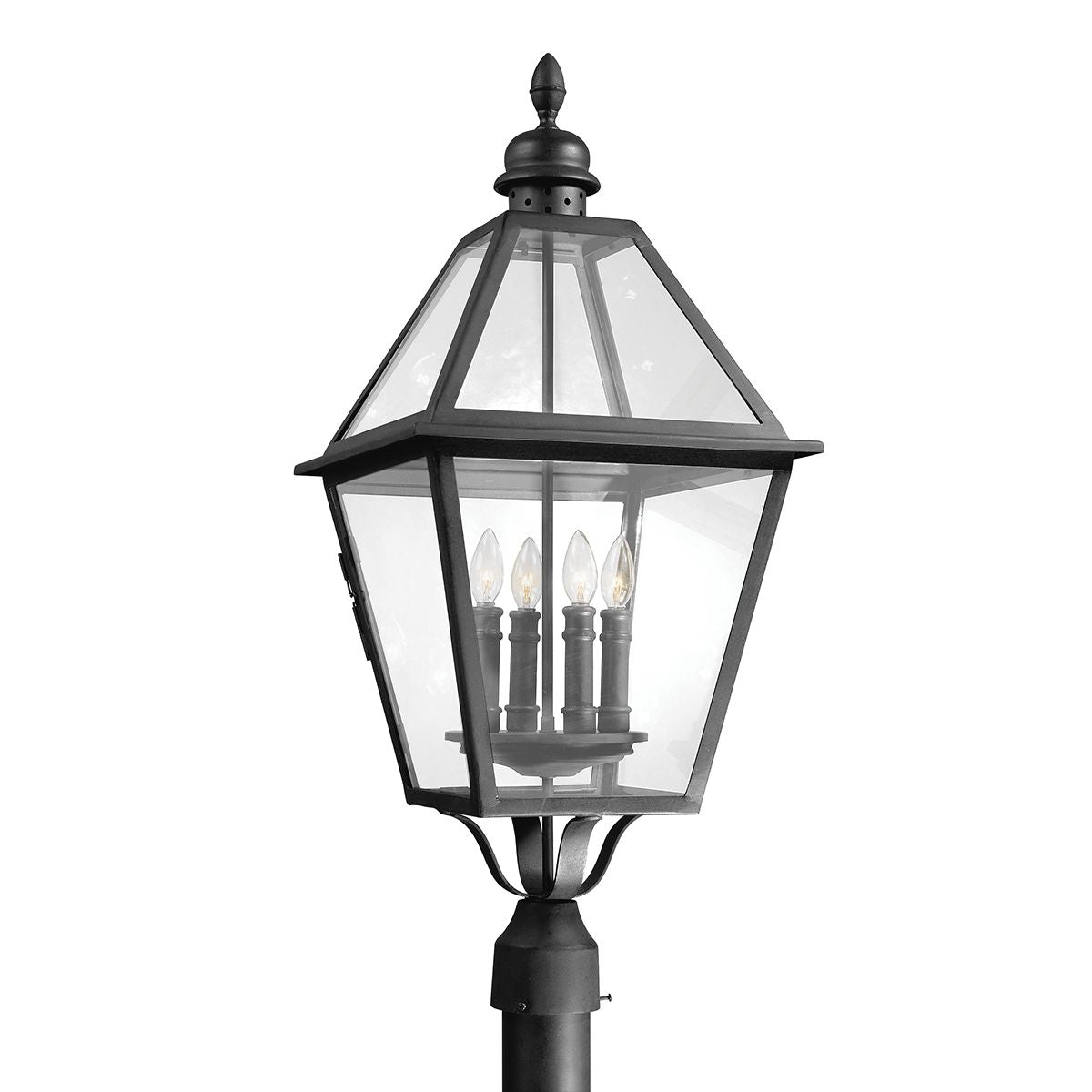 Townsend Large Outdoor Post Light by Troy Lighting P9626-TBK