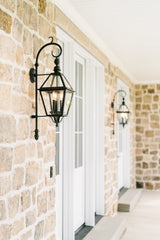 Townsend Large Outdoor Wall Sconce by Troy Lighting B9622-TBK