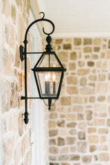 Townsend Large Outdoor Wall Sconce by Troy Lighting B9622-TBK