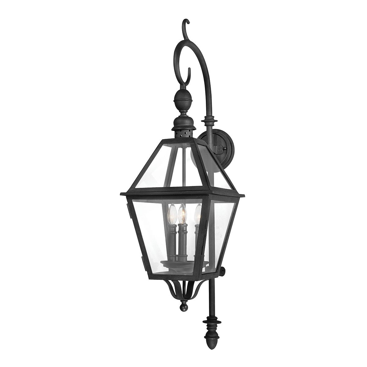 Townsend Large Outdoor Wall Sconce by Troy Lighting B9622-TBK