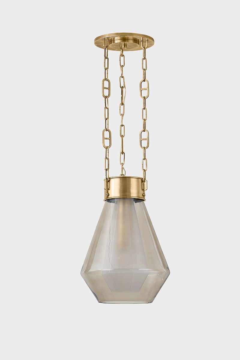 Tragus Pendant Light by Corbett Lighting - 32.25" to 93.75" Adjustable, Dimmable, Vintage-Inspired Design