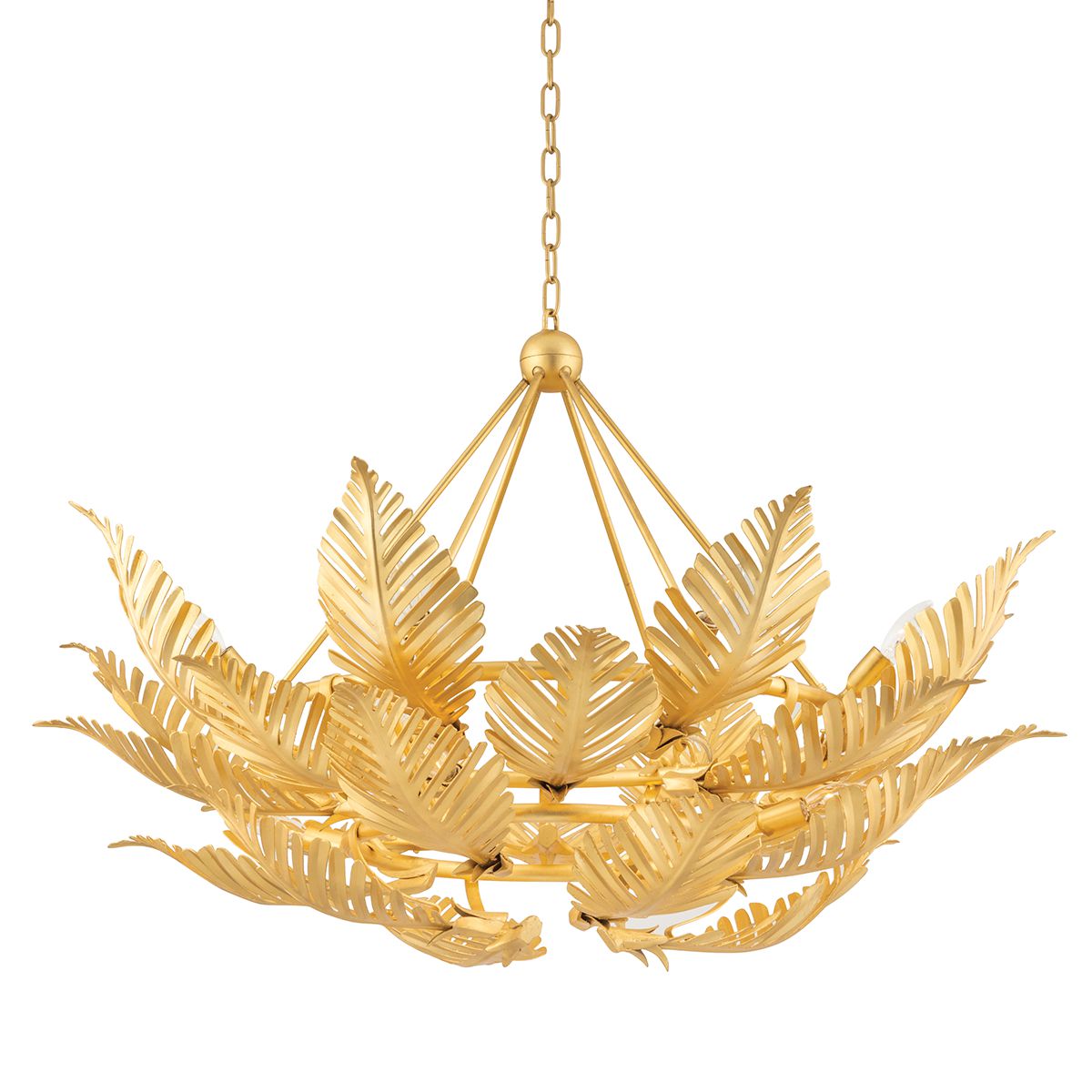 Tropicale Chandelier by Corbett Lighting 317-412-GL