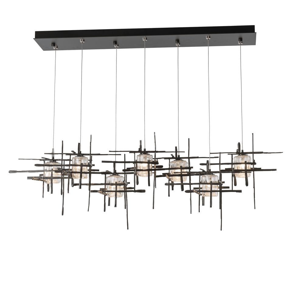 Tura 7-Light Seeded Glass Pendant by Hubbardton Forge 131095