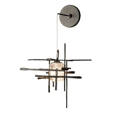 Tura Seeded Glass Low Voltage Sconce by Hubbardton Forge 201393