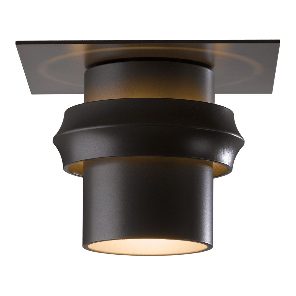 Hubbardton Forge Twilight Dark Sky Friendly Outdoor Semi-Flush Ceiling Light, 100W, UL Damp Rated