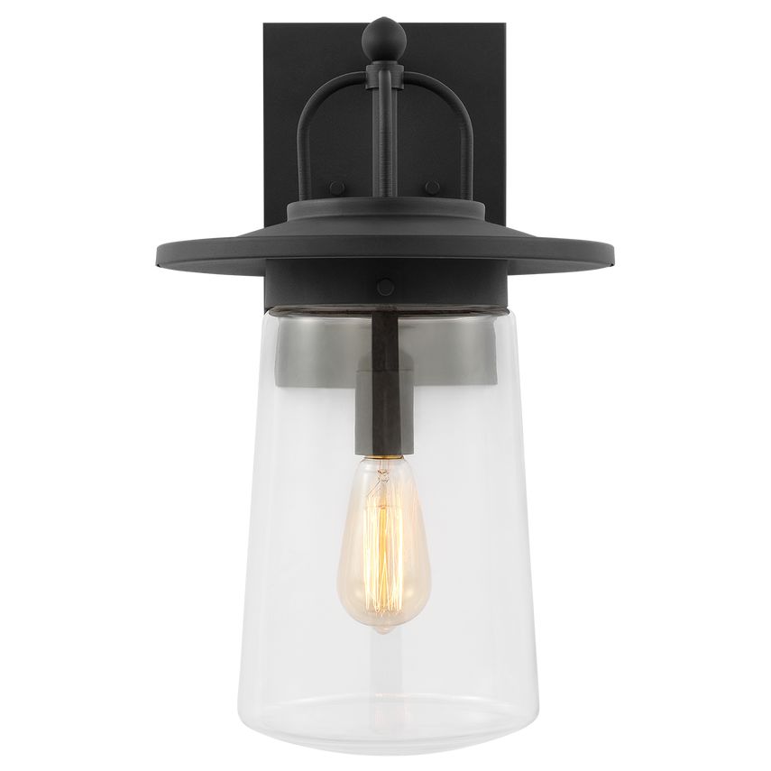 Tybee Large One Light Outdoor Wall Lantern by Visual Comfort 8708901