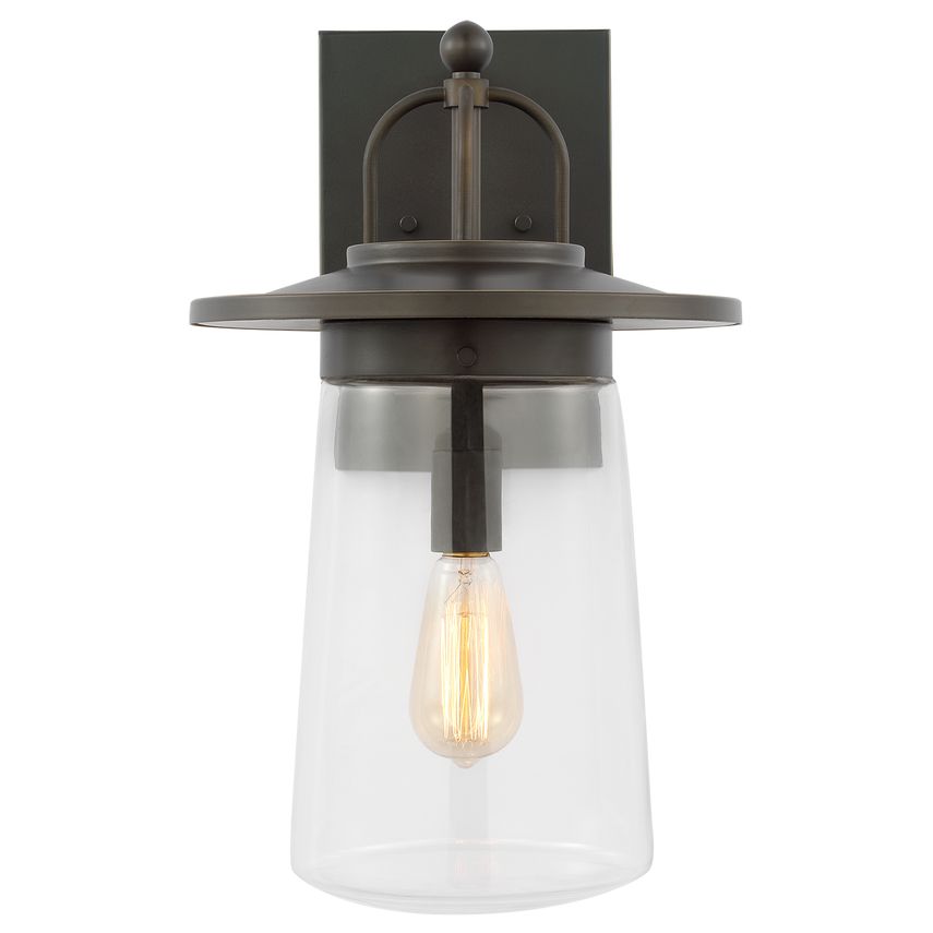 Tybee Large One Light Outdoor Wall Lantern by Visual Comfort 8708901